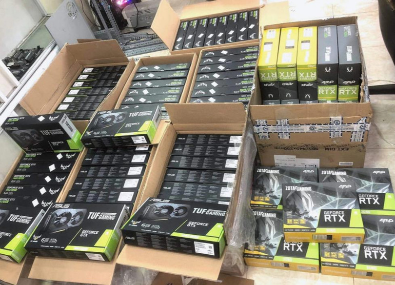 Nhiều mẫu card đồ họa đồng loạt giảm giá khoảng 30-50% so với giai đoạn trước Tết.