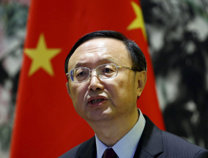 Trong đàm thoại, ông Dương Khiết Trì kêu gọi Mỹ sửa chữa sai lầm trong chính sách với Trung Quốc thời gian qua (Ảnh: Reuters). Trong đàm thoại, ông Dương Khiết Trì kêu gọi Mỹ sửa chữa sai lầm trong chính sách với Trung Quốc thời gian qua (Ảnh: Reuters).