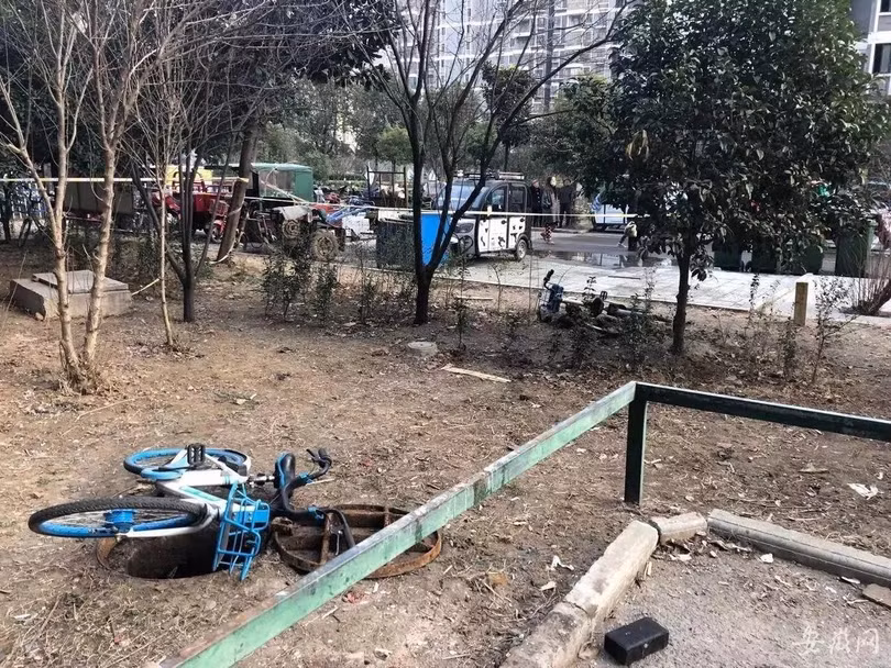 Hiện trường vụ nổ pháo khiến cháu bé 6 tuổi thiệt mạng ở An Huy (Ảnh Anhuinet).