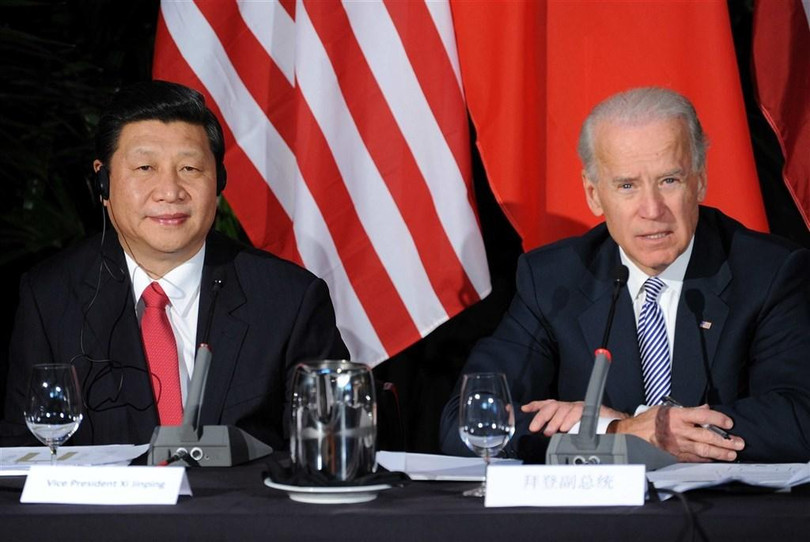 Hai ông Joe Biden và Tập Cận Bình điện đàm, gay gắt chỉ trích nhau (Ảnh: VOA).