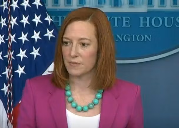Bà Jen Psaki: Mỹ sẽ không chia sẻ loại vaccine SARS-CoV-2 với các nước khác cho đến khi tất cả người Mỹ đều được tiêm chủng (Ảnh: AP). Bà Jen Psaki: Mỹ sẽ không chia sẻ loại vaccine SARS-CoV-2 với các nước khác cho đến khi tất cả người Mỹ đều được tiêm chủng (Ảnh: AP).
