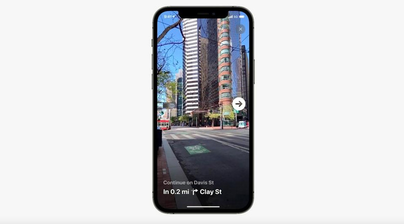 Apple Maps bổ sung hướng dẫn đường cho người đi bộ. Apple Maps bổ sung hướng dẫn đường cho người đi bộ.