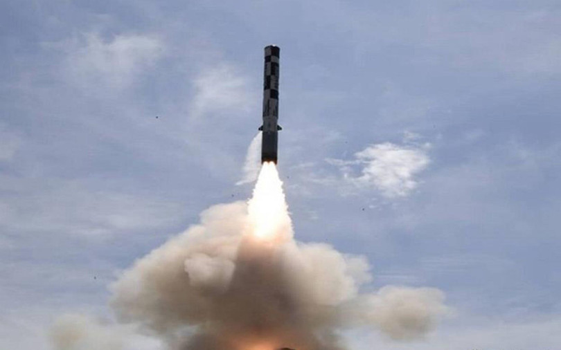 Ngày 24/11, Ấn Độ đã thử nghiệm thành công tên lửa siêu thanh BrahMos tăng tầm bắn (Ảnh: Dwnews). Ngày 24/11, Ấn Độ đã thử nghiệm thành công tên lửa siêu thanh BrahMos tăng tầm bắn (Ảnh: Dwnews).