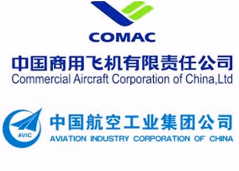 Hai tập đoàn lớn trong ngày hàng không Trung Quốc là COMAC và AVIC sẽ là nạn nhân tiếp theo bị Mỹ trừng phạt theo Luật Ủy quyền Quốc phòng 1999 (Ảnh: Dongfang).
