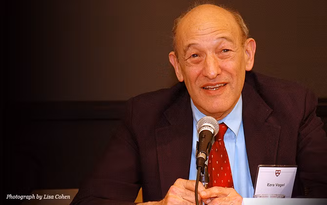 Chuyên gia Ezra F. Vogel: Đối với mối quan hệ giữa Mỹ và Đài Loan sau cuộc bầu cử, bà Thái Anh Văn “phải rất cẩn thận với Trung Quốc đại lục” (Ảnh: en.apu.ac.jp).