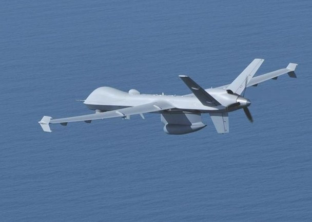 Máy bay không người lái MQ-9B Sea Guardian mới được Bộ Ngoại giao Mỹ phê chuẩn bán cho Đài Loan hôm 3/11 (Ảnh: Dwnews).