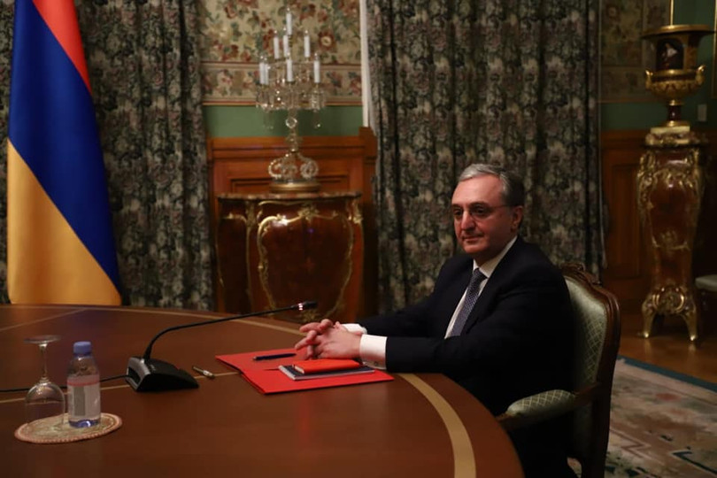 Ngoại trưởng Armenia Zohrab Mnatsakanyan mất chức vì ký hiệp định ngừng bắn ở Nagorno-Karabakh với Azerbaijan và Nga (Ảnh: AP).