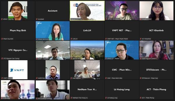 Chương trình đào tạo về IPv6 Security và RPKI được tổ chức theo hình thức trực tuyến. Chương trình đào tạo về IPv6 Security và RPKI được tổ chức theo hình thức trực tuyến.