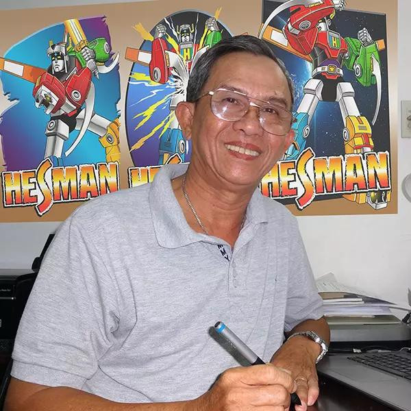 Ngoài việc trao quyền sở hữu bản quyền thương mại, họa sĩ Nguyễn Hùng Lân – tác giả của bộ truyện “Dũng sĩ Hesman” sẽ hỗ trợ Hesman Legend trong vai trò cố vấn. Ngoài việc trao quyền sở hữu bản quyền thương mại, họa sĩ Nguyễn Hùng Lân – tác giả của bộ truyện “Dũng sĩ Hesman” sẽ hỗ trợ Hesman Legend trong vai trò cố vấn.