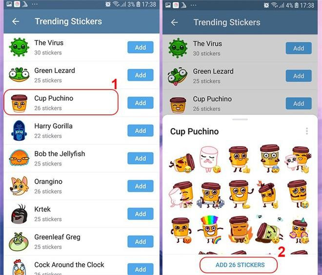 Những sticker hài hước cũng là một điểm cộng của Telegram Telegram sẽ thu phí người dùng? - Ảnh 3.