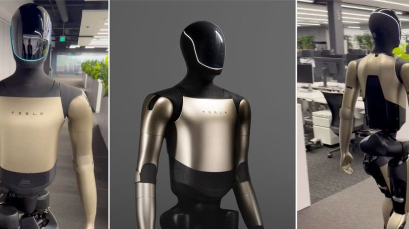 Phiên bản robot hình người của Tesla. Ảnh: Interesting Engineering.