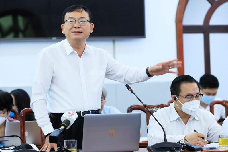 PGS Nguyễn Quang Tuyến cho rằng cần phải sửa Luật đất đai, làm rõ nội hàm sở hữu toàn dân, công bằng xem xét vai trò sở hữu của Nhà nước và toàn dân. Ảnh: MTTQ