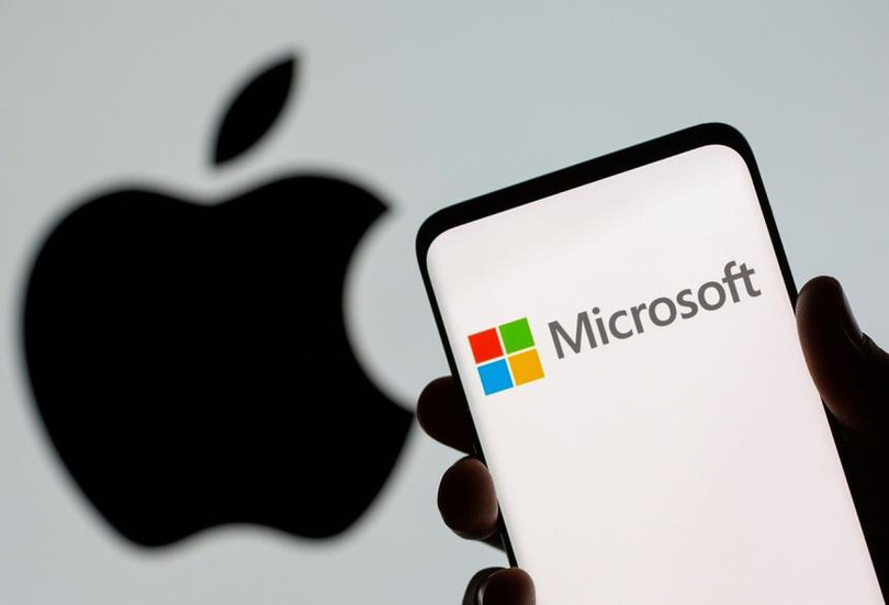Doanh thu quý tăng cao nhất trong vòng 3 năm qua đã giúp Microsoft vượt qua Apple, trở thành công ty có vốn hóa lớn nhất thế giới. Ảnh: Reuters.