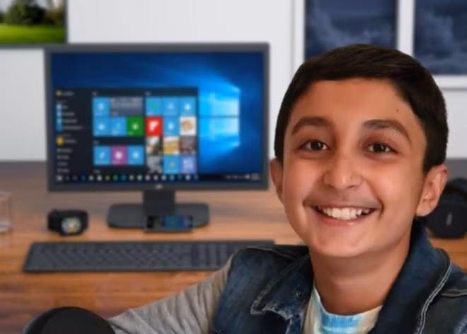 Benyamin Ahmed cho biết cậu bé đã bắt đầu học lập trình từ lúc 5 tuổi.