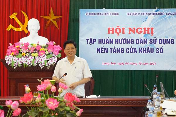 Ông Nguyễn Khắc Lịch, Giám đốc Sở TT&TT Lạng Sơn. (Ảnh: stttt.langson.gov.vn)