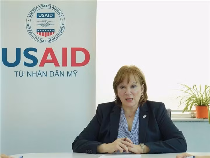 Giám đốc USAID Việt Nam Ann Marie Yastishock. (Ảnh: Đại sứ quán Mỹ) Giám đốc USAID Việt Nam Ann Marie Yastishock. (Ảnh: Đại sứ quán Mỹ)