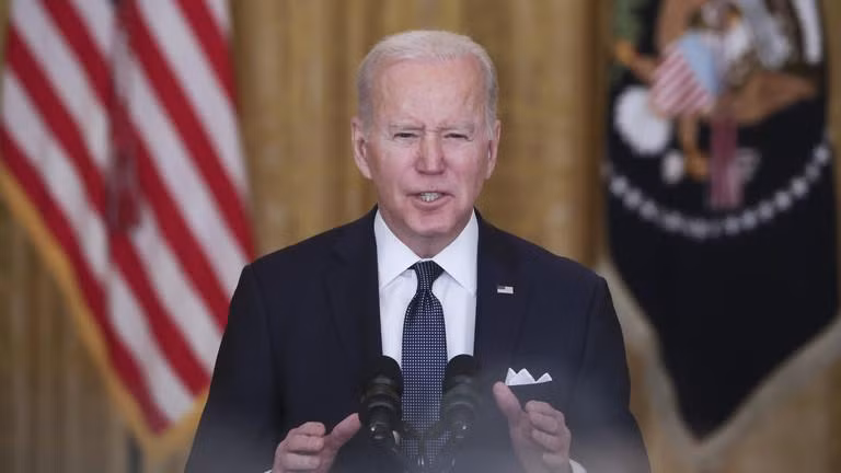 Ông Joe Biden nói chưa xác nhận tin Nga rút quân, nhưng cam kết Mỹ và NATO không triển khai tên lửa ở Ukraine (Ảnh: Đông Phương).