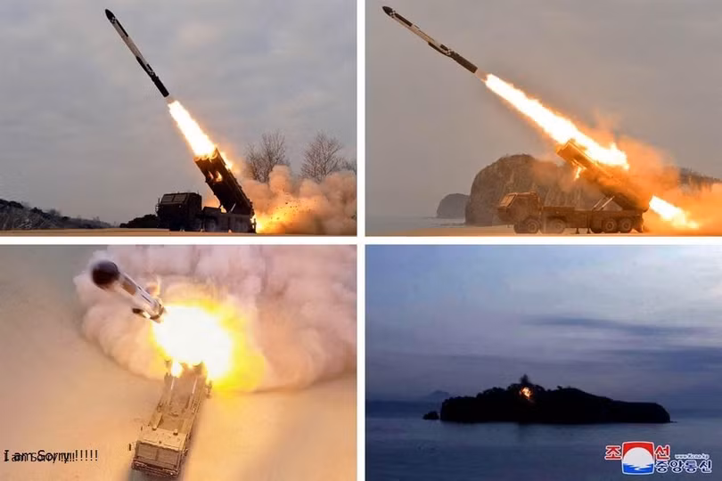 Chỉ trong tháng 1/2022, Triều Tiên đã liên tiếp thực hiện 9 vụ phóng thử tên lửa đạn đạo (Ảnh: KCNA). Chỉ trong tháng 1/2022, Triều Tiên đã liên tiếp thực hiện 9 vụ phóng thử tên lửa đạn đạo (Ảnh: KCNA).