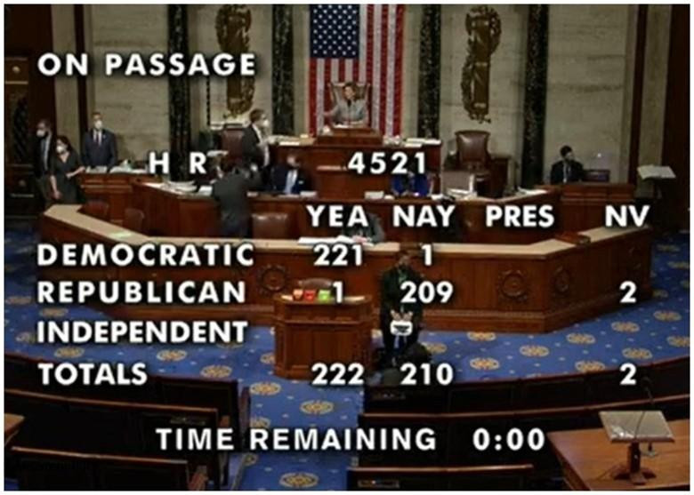 Đạo luật Cạnh tranh được Hạ viện Mỹ thông qua với tỷ lệ rất sát sao (Ảnh: Đông Phương). Đạo luật Cạnh tranh được Hạ viện Mỹ thông qua với tỷ lệ rất sát sao (Ảnh: Đông Phương).