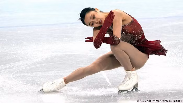 Chu Dịch là một tài năng trẻ của môn trượt băng nghệ thuật thế giới (Ảnh: Deutsche Welle).