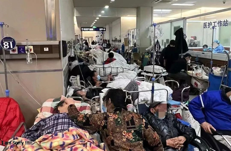 Làn sóng dịch ập đến khiến số bệnh nhân COVID-19 tăng đột biến (Ảnh: Sina).