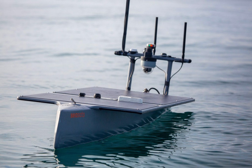 Tàu không người lái Seasats X3 của Mỹ (Ảnh: Chinatimes).