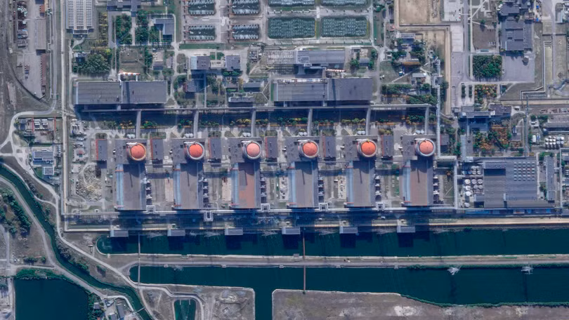 Nhà máy điện hạt nhân Zaporozhye (Ảnh: Sohu).