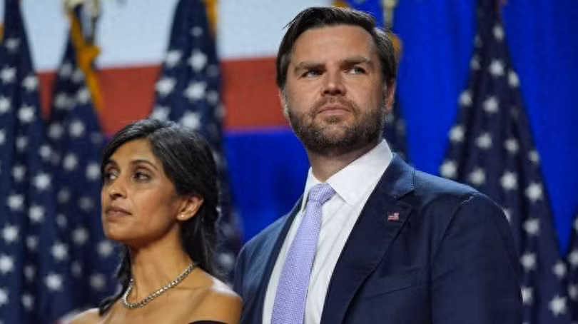 Phó Tổng thống J.D. Vance trở thành mục tiêu đầu tiên Trung Quốc nhằm tới khi đặt điều kiện đàm phán thuế quan. Ảnh: QQnews.