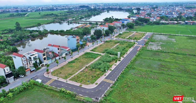 Một góc huyện Thanh Oai, Hà Nội. Ảnh: Lệ Chi.