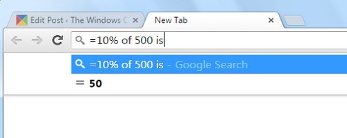 Thủ thuật Chrome