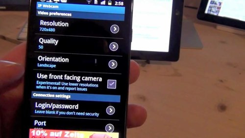 Sử dụng smartphone như một webcam Sử dụng smartphone như một webcam