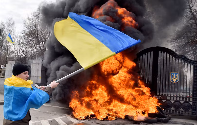 Tình hình miền Đông Ukraine hiện rất căng thẳng (Ảnh: Đa Chiều).