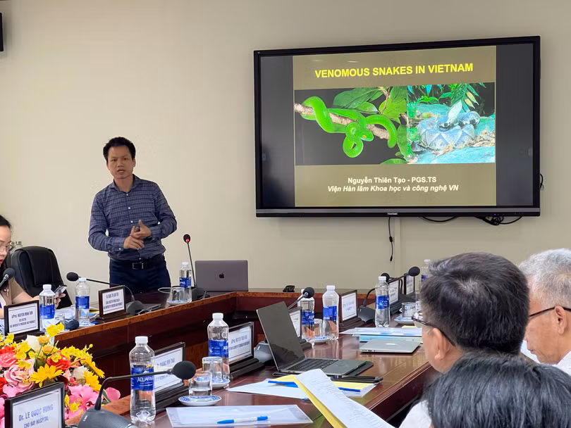 Triển khai dự án “Phản ứng nhanh hỗ trợ giảm thiểu rủi ro do tai nạn rắn độc cắn ở Việt Nam và khu vực” do một nhóm nhà khoa học thực hiện 