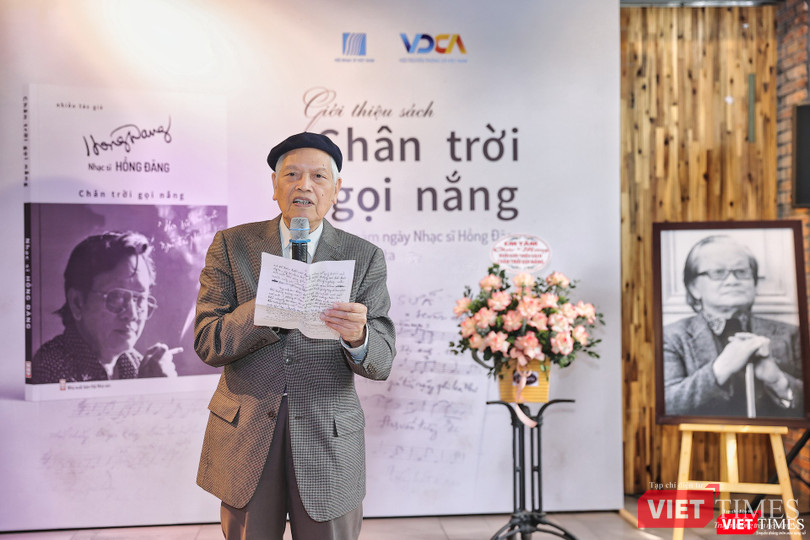 Nhạc sĩ Doãn Nho khẳng định: Nhạc sĩ Hồng Đăng vẫn còn sống mãi cùng thời gian với khối lượng tác phẩm đồ sộ