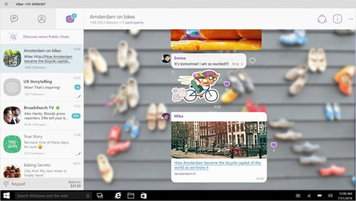 Viber cho Windows 10 có mặt trên Windows Store ảnh 1