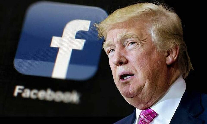 Trump nói rằng đáng lẽ ông đã cấm Facebook khi còn làm Tổng thống. Ảnh: Medium. Trump nói rằng đáng lẽ ông đã cấm Facebook khi còn làm Tổng thống. Ảnh: Medium.