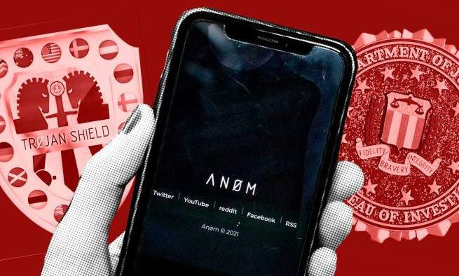 FBI đứng sau ứng dụng ANOM. Ảnh: AFP.