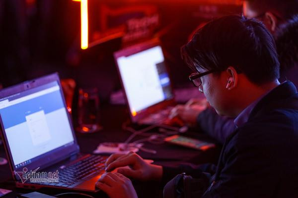 Một buổi diễn tập phòng thủ an ninh mạng đối với hệ thống ngân hàng.