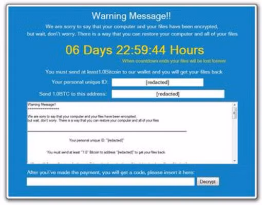 Phát hiện ransomware không chỉ đòi tiền chuộc
