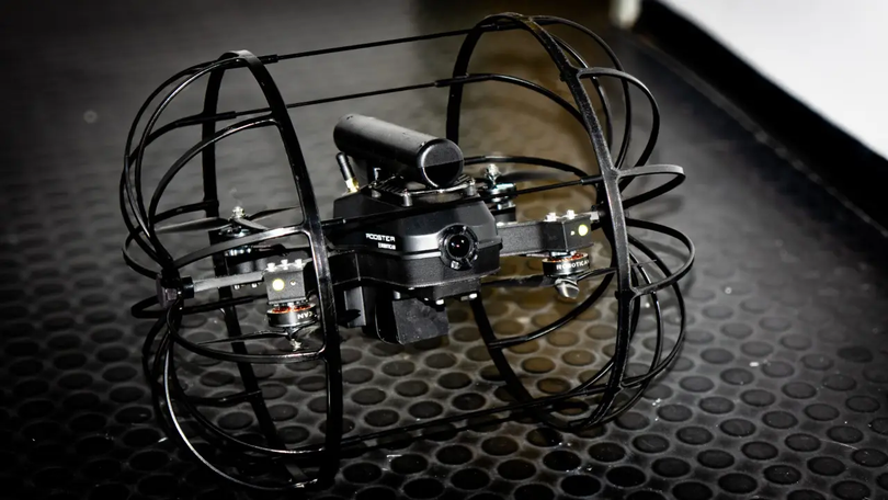 Thiết bị lai UAV - robot tự hành Tarnegol của Công ty Robotican Israel. Ảnh: Topwar.