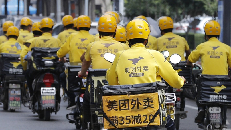 Doi ngu shipper cua Meituan.jpg