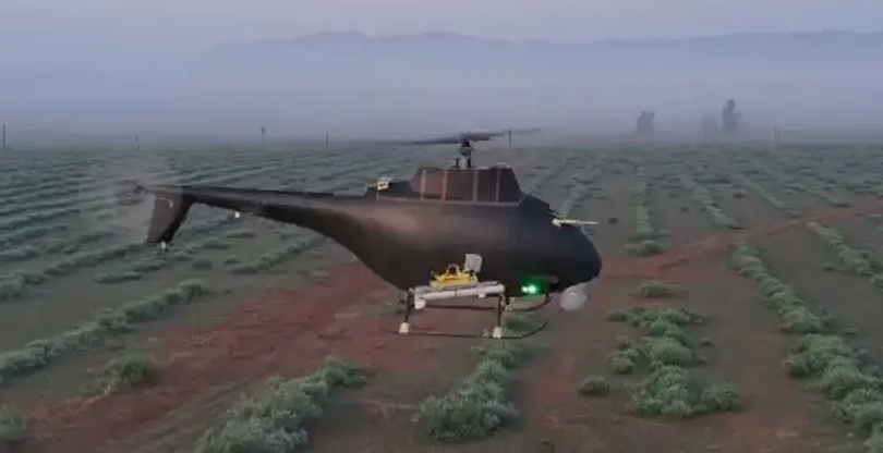 Chiếc máy bay trực thăng không người lái của Công ty Tengden thực hiện vụ thử nghiệm. Ảnh: Topwar.