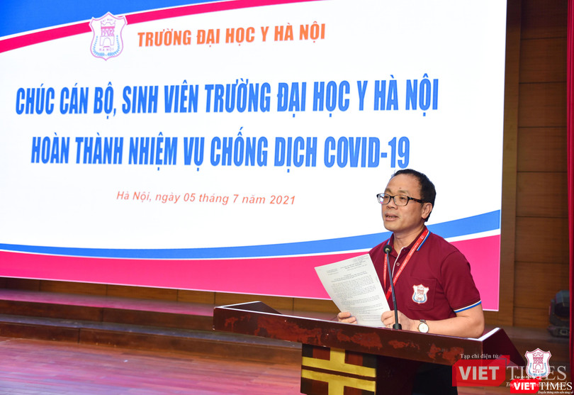 GS.TS. Tạ Thành Văn – Bí thư Đảng uỷ, Chủ tịch Hội đồng Trường Đại học Y Hà Nội – cho biết việc chi viện cuả Trường được xây dựng kế hoạch chi tiết, dựa trên đề nghị và nhu cầu của Bình Dương