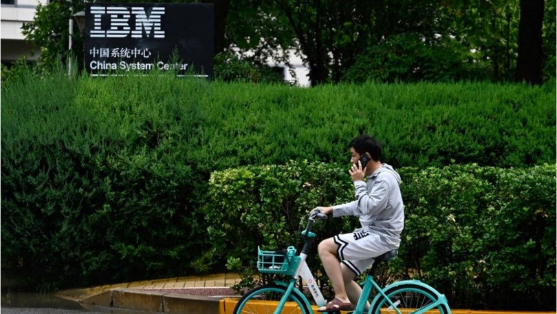 IBM đang đóng cửa một chi nhánh nghiên cứu tại Trung Quốc. Ảnh: SCMP.