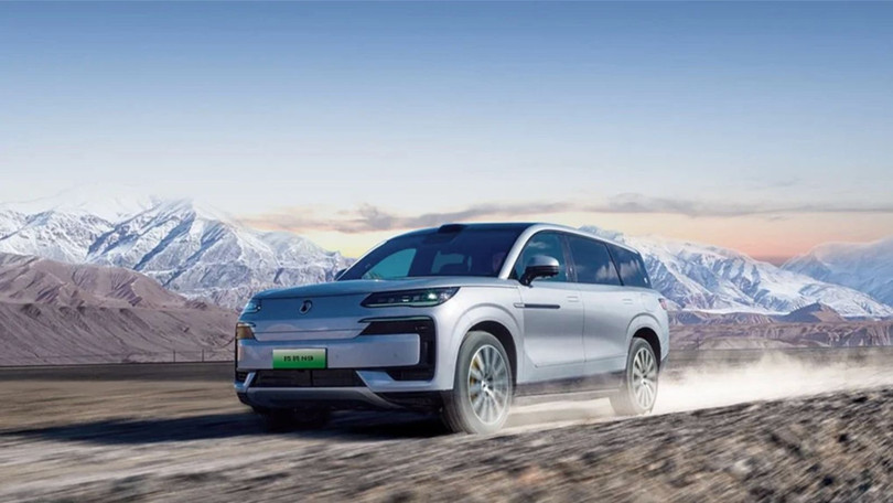 Thương hiệu cao cấp Denza của BYD ra mắt mẫu xe đắt nhất có tên N9. Ảnh: SCMP.