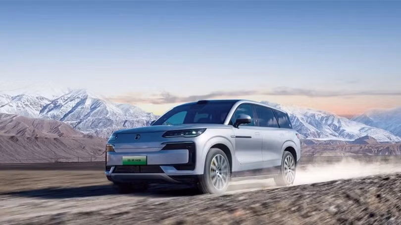 Thương hiệu cao cấp Denza của BYD ra mắt mẫu xe đắt nhất có tên N9. Ảnh: SCMP.