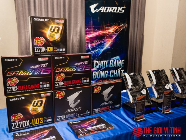 Loạt bo mạch chủ chuyên game của Gigabyte.
