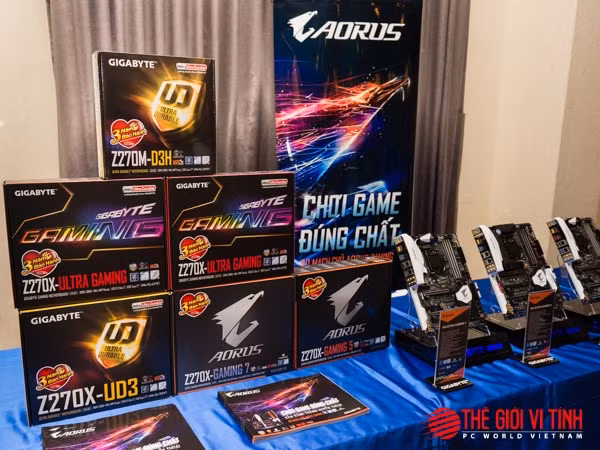 Loạt bo mạch chủ chuyên game của Gigabyte.