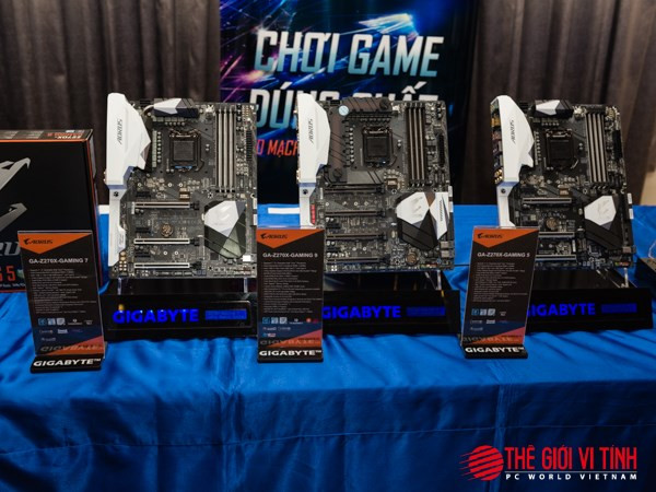 3 bo mạch chủ AORUS Gaming,