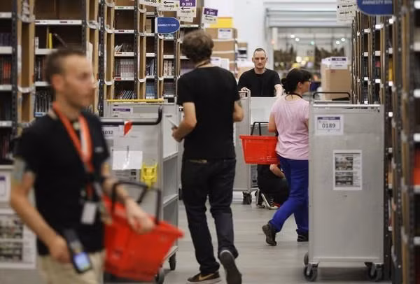 Kho hàng ở Mỹ kiểm soát an ninh rất gắt gao.